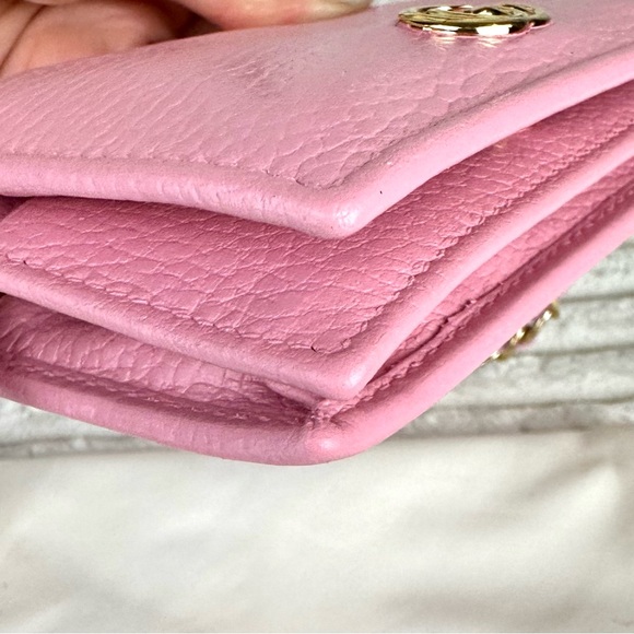 GUCCI Marmont Leather mini wallet bum bag or crossbody with chain and du… - Picture 14 of 16